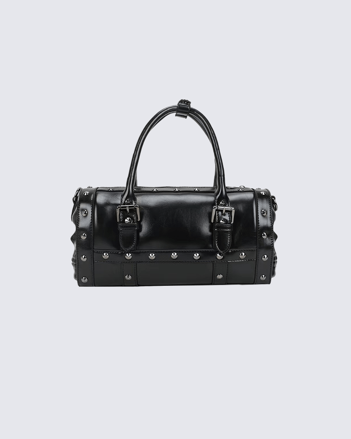 Punk Skull Studded Crossbody Bag