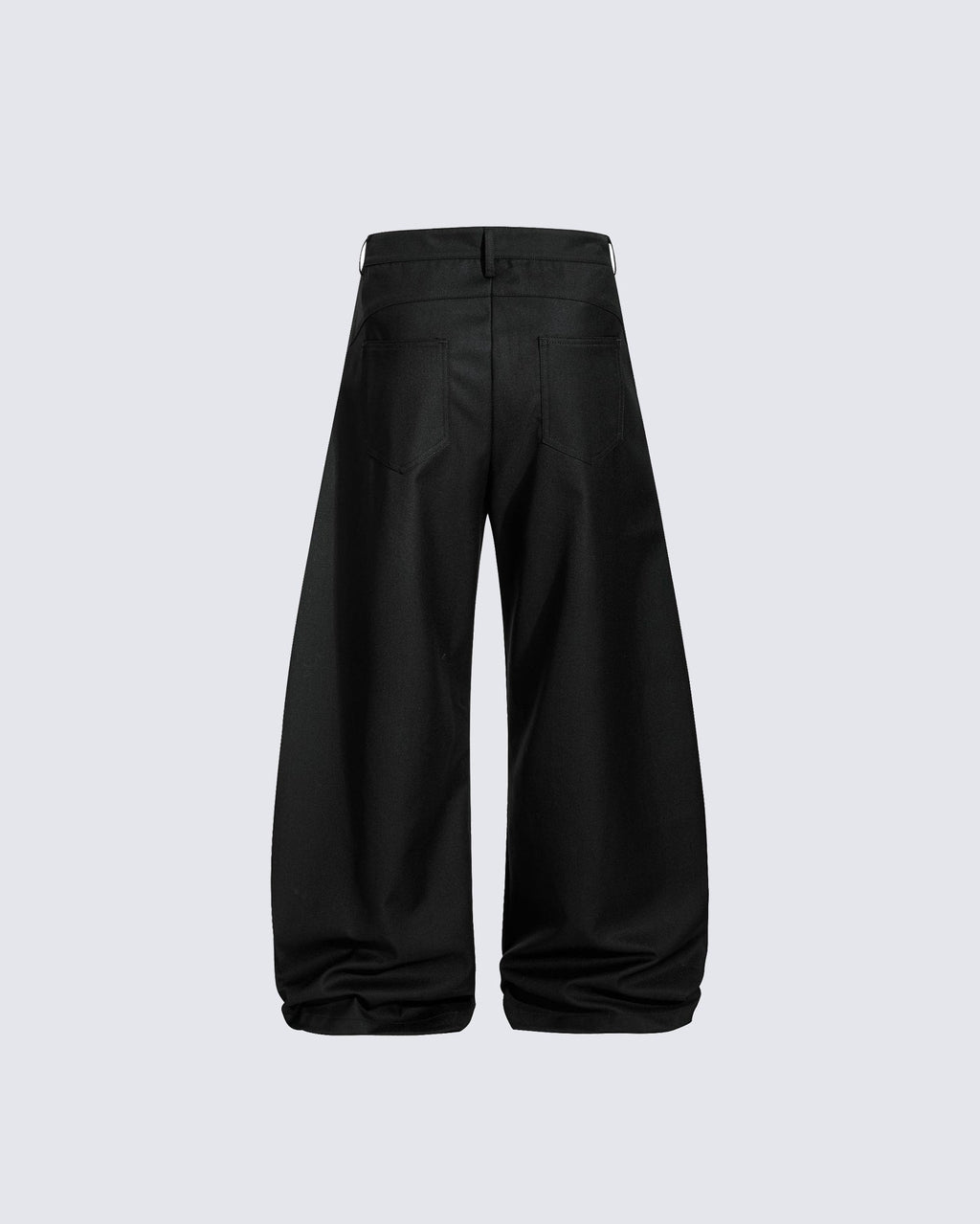 Dual-Layer Design Curved Blade Casual Pants