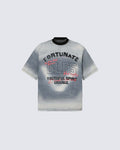 Vintage Washed Faded Graphic Casual T-Shirt