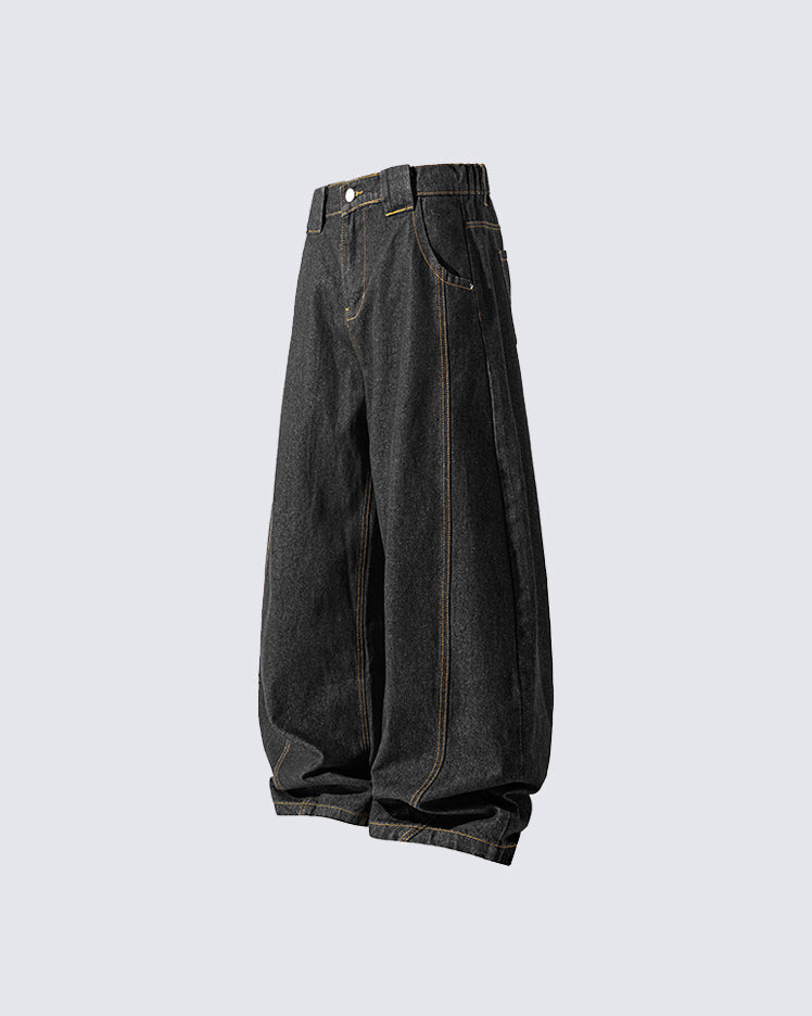 New Vintage Washed Denim Jeans