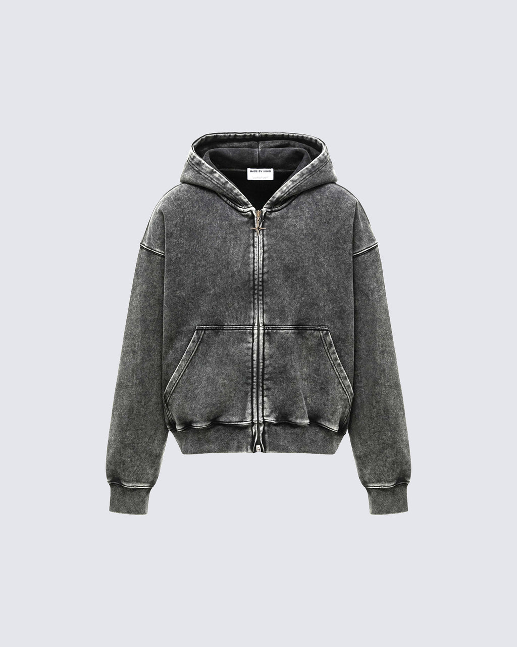 Heavyweight Vintage Zip-Up Hoodie
